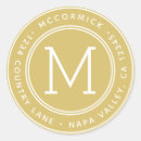 Recherche de envelope sceaux autocollants Monogramme