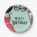 Recherche de les années 1950 assiettes Anniversaire