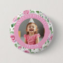 Recherche de vert rose badges Fille d'anniversaire