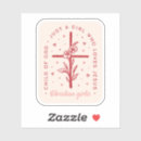 Recherche de croix rose autocollants Coquette