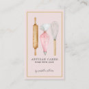 Recherche de ustensiles cuisine cartes visite Boulangerie