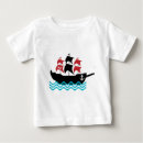 Recherche de bateau de pirate bébé vêtements Crâne