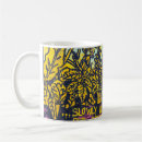 Recherche de graffiti abstrait tasses Illustration