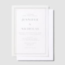 Recherche de nuit mariage invitations Typographie