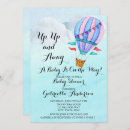 Recherche de balloon baby shower invitations Montgolfières