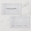 Recherche de concret cartes visite Gris