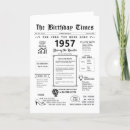 Recherche de 1957 vœux cartes Année de naissance