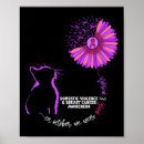 Recherche de sein posters Lutteur contre le cancer