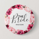 Recherche de fleurs blanches badges Mariés