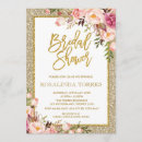 Recherche de glamour bridal shower invitations Mariés