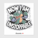 Recherche de dinosaure kawaii autocollants T rex