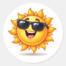 Recherche de dessin lunettes soleil autocollants Mignon