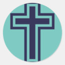 Recherche de croix bleue autocollants Symbole