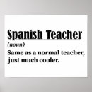 Recherche de professeur espagnol posters Retour à l'école
