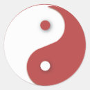 Recherche de yinyang autocollants Yin et yang