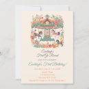 Recherche de de carrousel anniversaire invitations Cirque