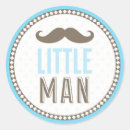 Recherche de moustache mignonne autocollants Petit homme