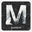 Recherche de lettres de noël autocollants Monogramme
