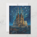 Recherche de nuit étoilée cartes postales Artistique