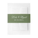 Recherche de green invitation bandeaux de faire part Moderne