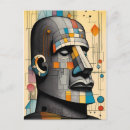 Recherche de moai cartes postales Tiki