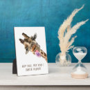 Recherche de girafe plaques Drôle