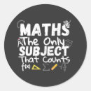 Recherche de math autocollants Professeur
