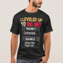 Recherche de promoted to big brother tshirts Frère