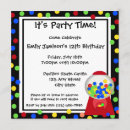 Recherche de bubble gum invitations Bonbon