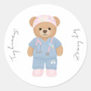 Recherche de infirmière pédiatrique autocollants Mignon