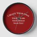 Recherche de artiste horloges Rouge