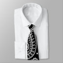 Recherche de conception noire et blanche cravates Motif