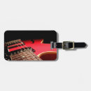 Recherche de guitares bagages étiquettes De guitare