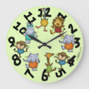 Recherche de animaux jungle horloges Lion