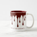 Recherche de ennemi tasses Sang