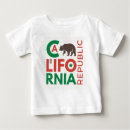 Recherche de la californie bébé tshirts Typographie