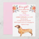 Recherche de chien rose invitations Dachshund