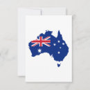 Recherche de drapeau australien vœux cartes Blanc
