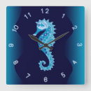 Recherche de hippocampes horloges Bleu