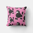 Recherche de de caniche coussins Motif