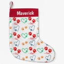 Recherche de maman chaussette de noël Dogs