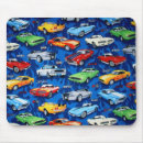 Recherche de voiture bleue tapis souris Pour lui