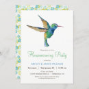 Recherche de colibri bleu invitations Vert