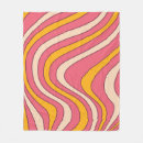 Recherche de années 70 motifs couvertures plaids Style rétro