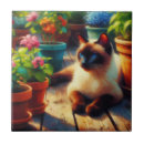 Recherche de peintures de chat carreaux Toute personne