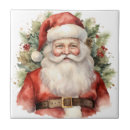Recherche de noël vintage carreaux Santa claus