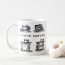 Recherche de machine à coudre vintage tasses Tailleur