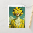 Recherche de jaune citron cartes postales Imaginaire