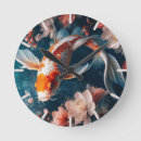 Recherche de carpe koi horloges Étang de koi