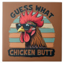 Recherche de poulet vintage carreaux Rétro